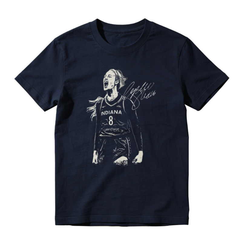 Indiana Basketball Player Number 8 Sketch Art Unisex Classic T-shirt