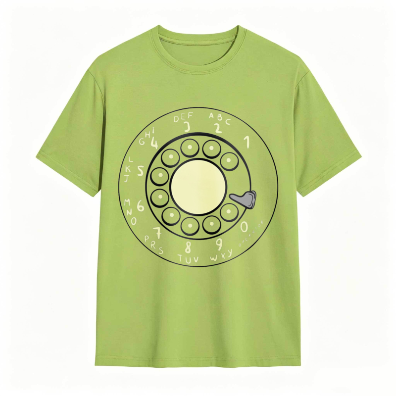 Vintage Rotary Phone Dial T-Shirt