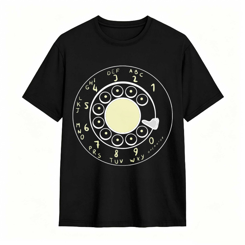 Vintage Rotary Phone Dial T-Shirt