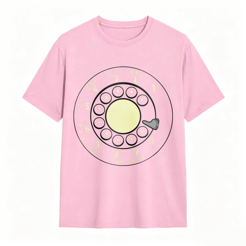 Vintage Rotary Phone Dial T-Shirt
