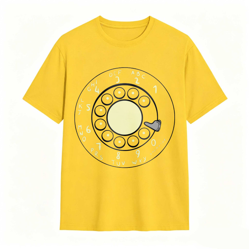 Vintage Rotary Phone Dial T-Shirt