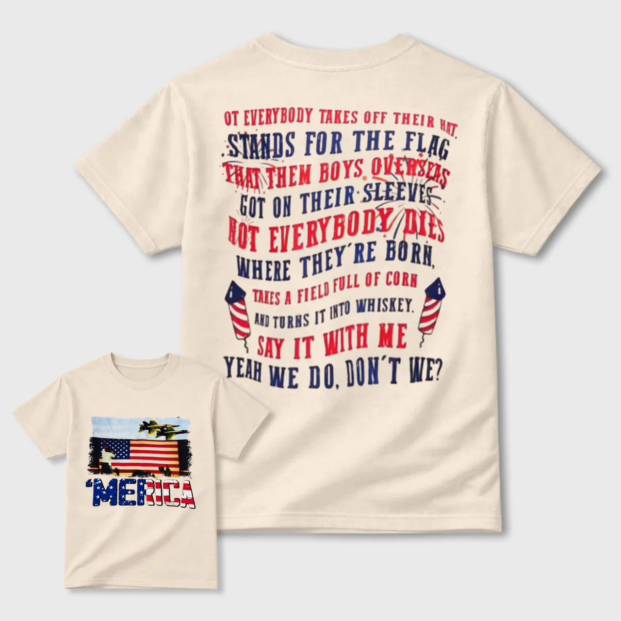 Joe Dirt 4th of July Fourth Shirt, MADE IN USA