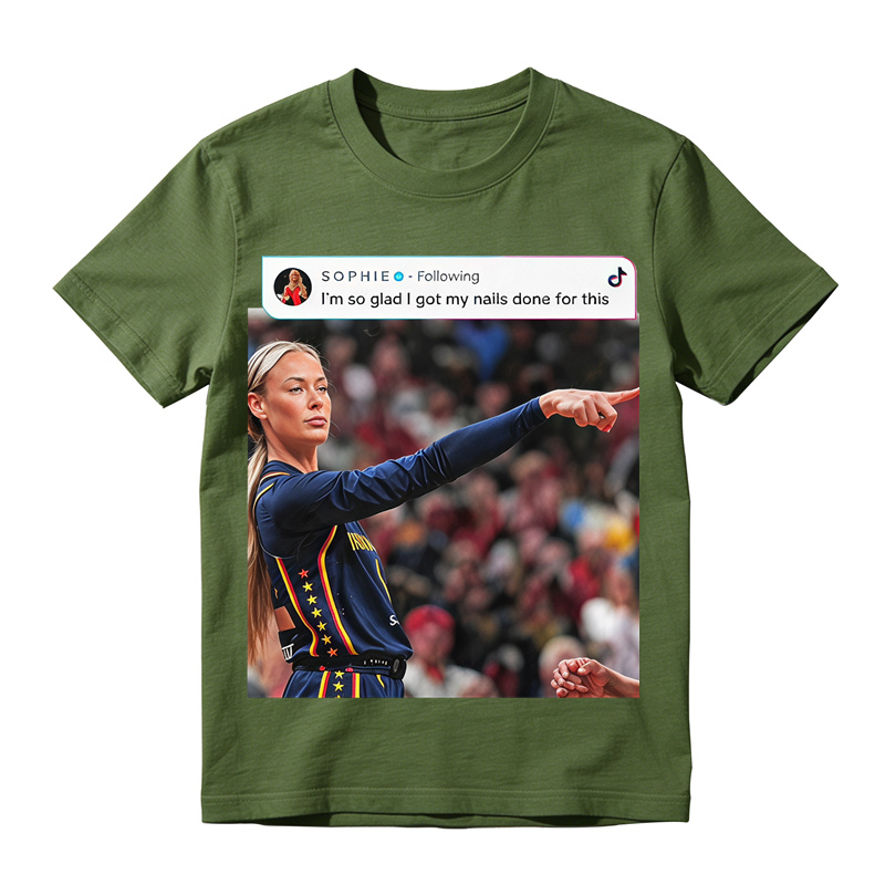 Sophie Cunningham Basketball Player Graphic T-Shirt Vintage Fan Tee