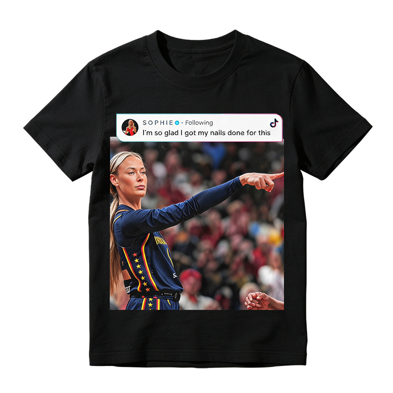 Sophie Cunningham Basketball Player Graphic T-Shirt Vintage Fan Tee