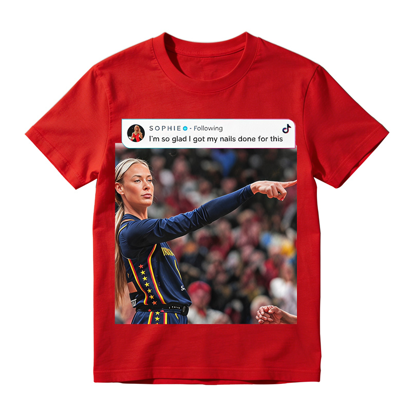 Sophie Cunningham Basketball Player Graphic T-Shirt Vintage Fan Tee