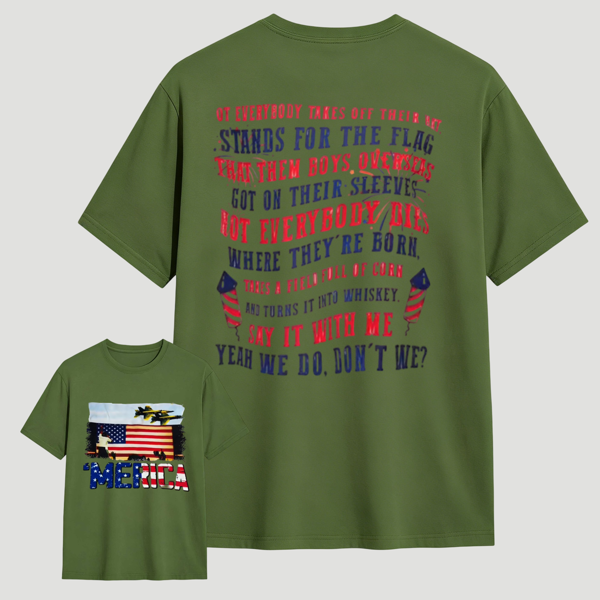 Joe Dirt 4th of July Fourth Shirt, MADE IN USA