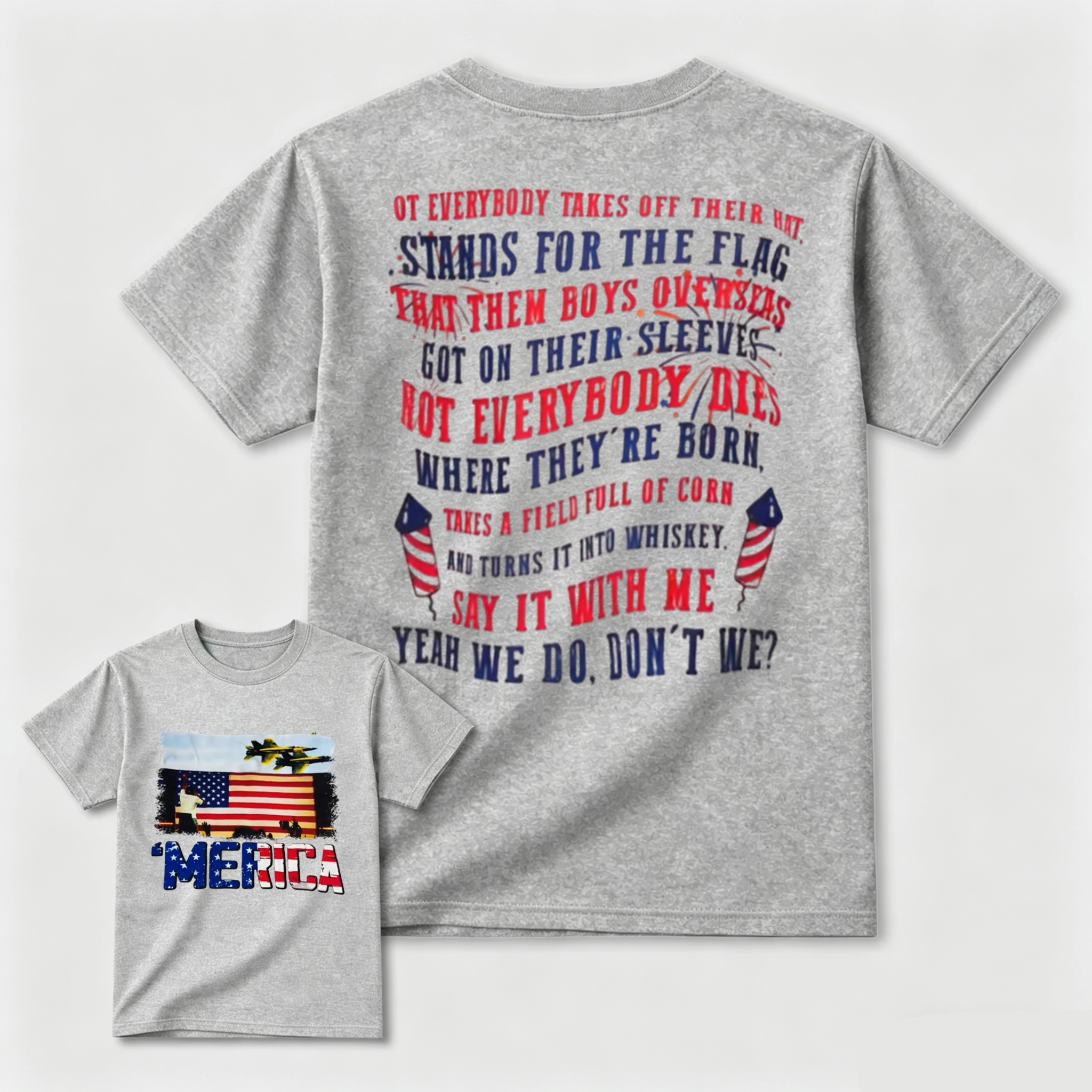 Joe Dirt 4th of July Fourth Shirt, MADE IN USA