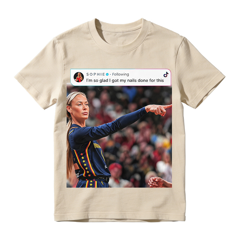 Sophie Cunningham Basketball Player Graphic T-Shirt Vintage Fan Tee