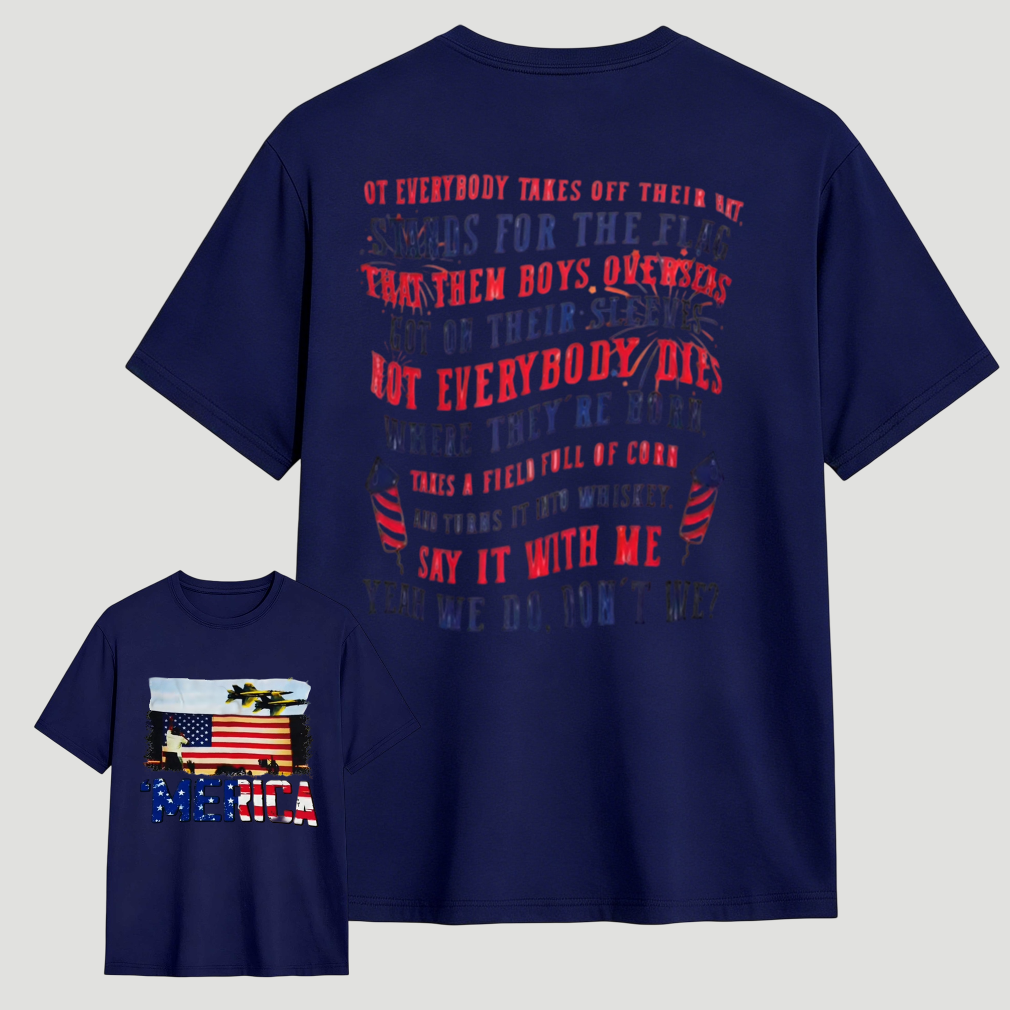 Joe Dirt 4th of July Fourth Shirt, MADE IN USA