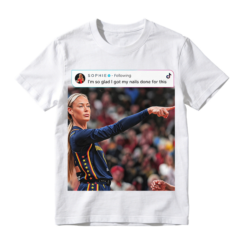 Sophie Cunningham Basketball Player Graphic T-Shirt Vintage Fan Tee