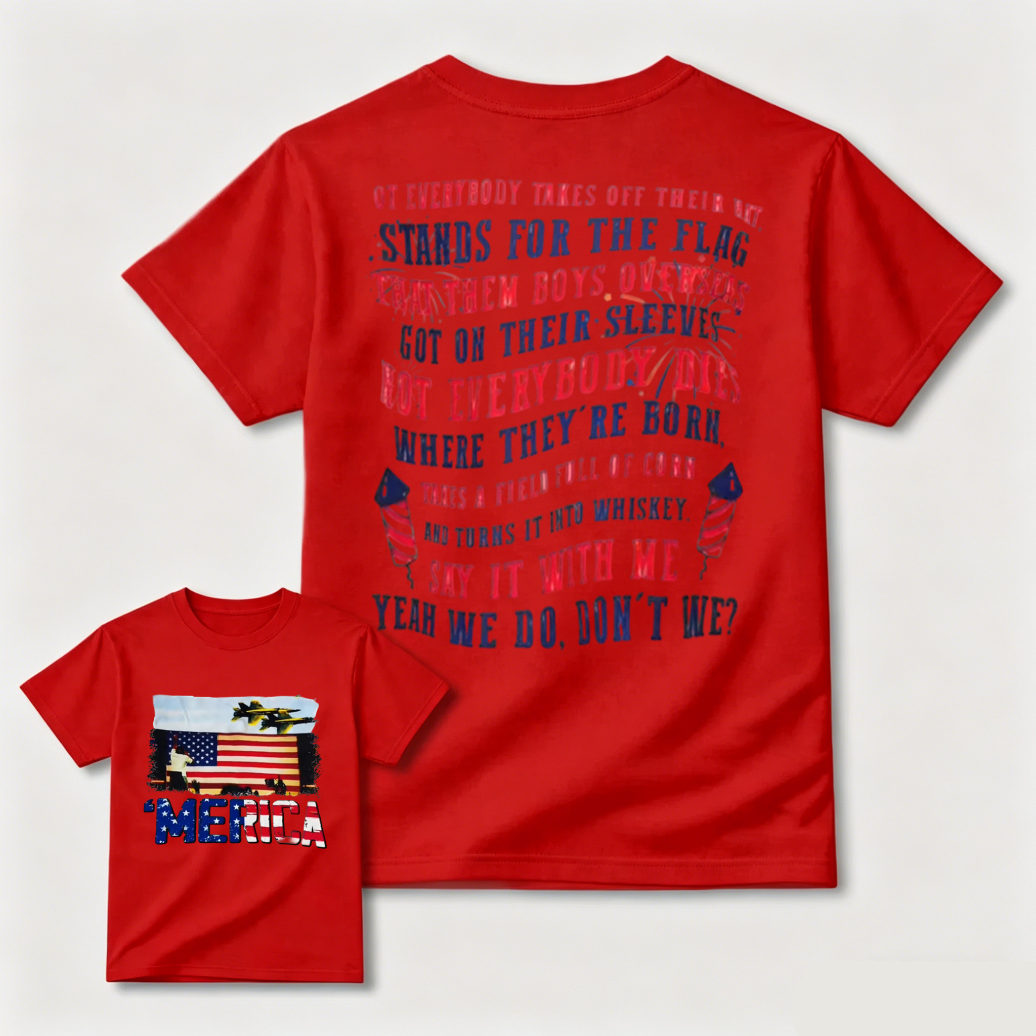 Joe Dirt 4th of July Fourth Shirt, MADE IN USA