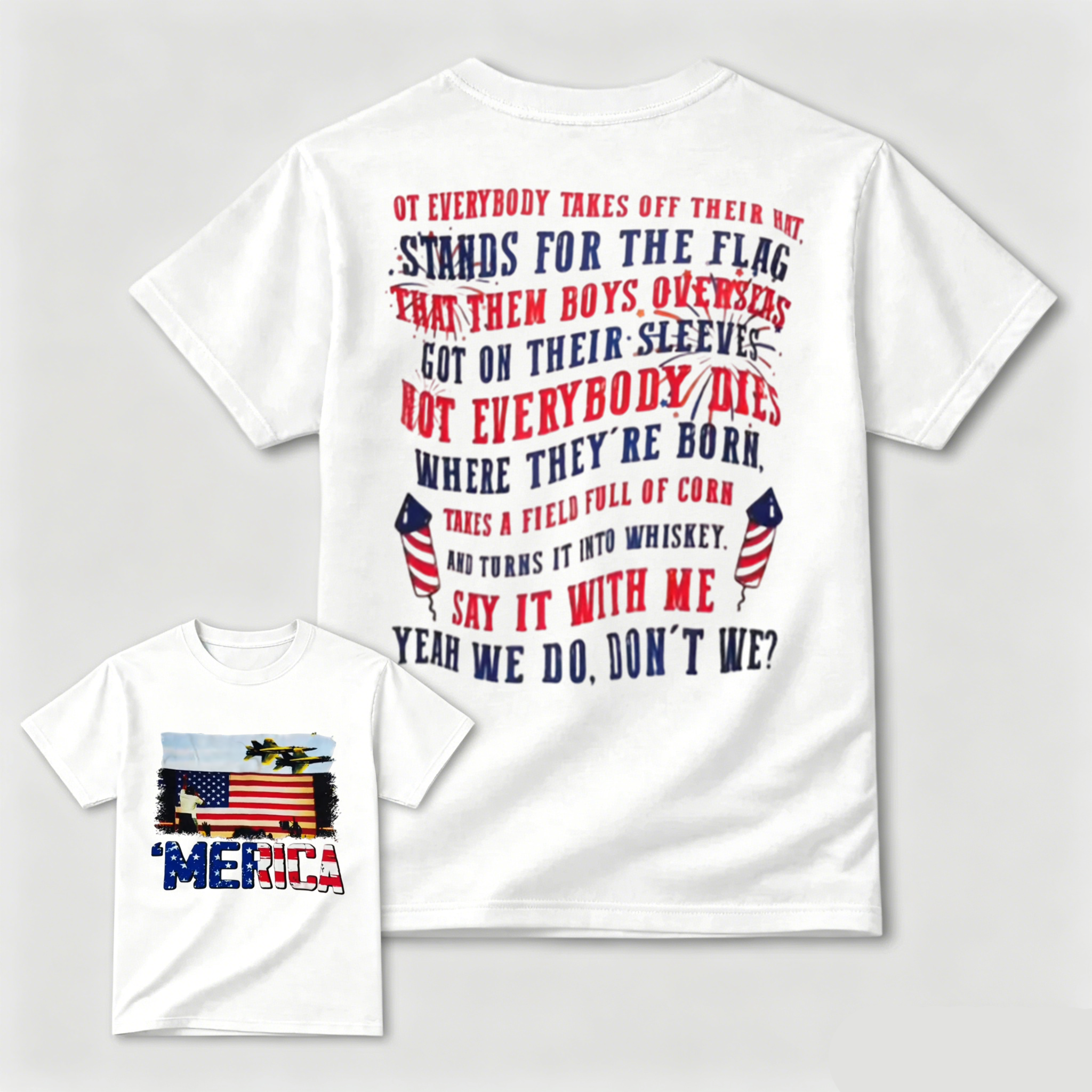 Joe Dirt 4th of July Fourth Shirt, MADE IN USA