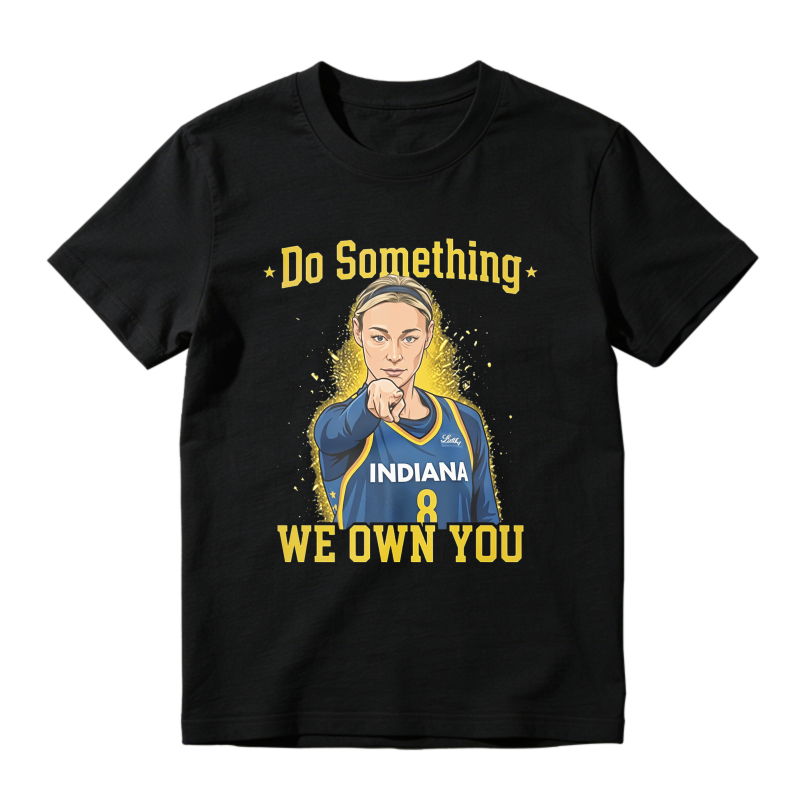 Do Something We Own You Indiana Basketball Player Graphic T-shirt