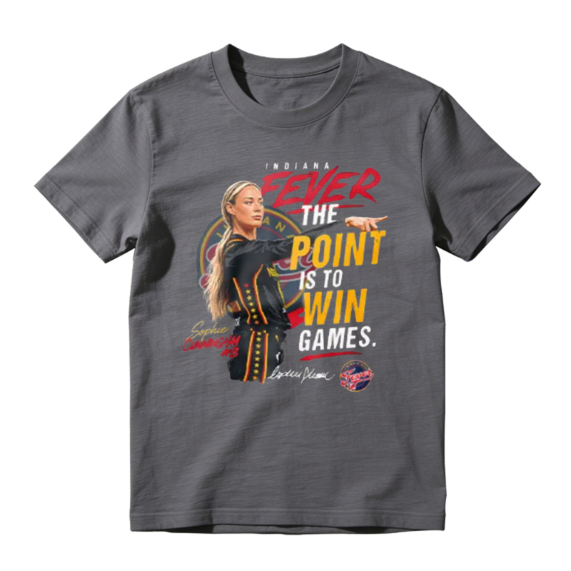 Indiana Fever The Point Is To Win Games Sophie Cunningham Unisex Classic T-shirt