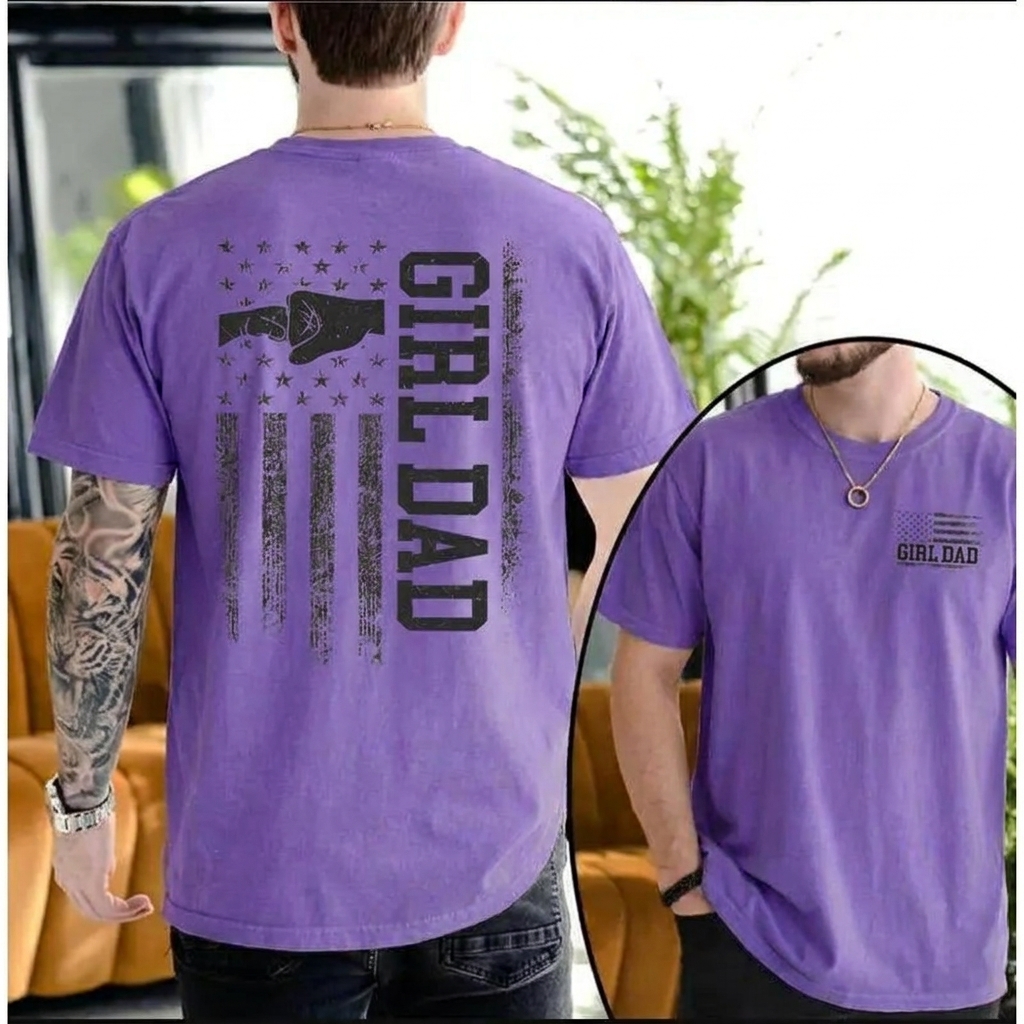 Dorawear™ GIRL DAD T Shirt 100% cotton