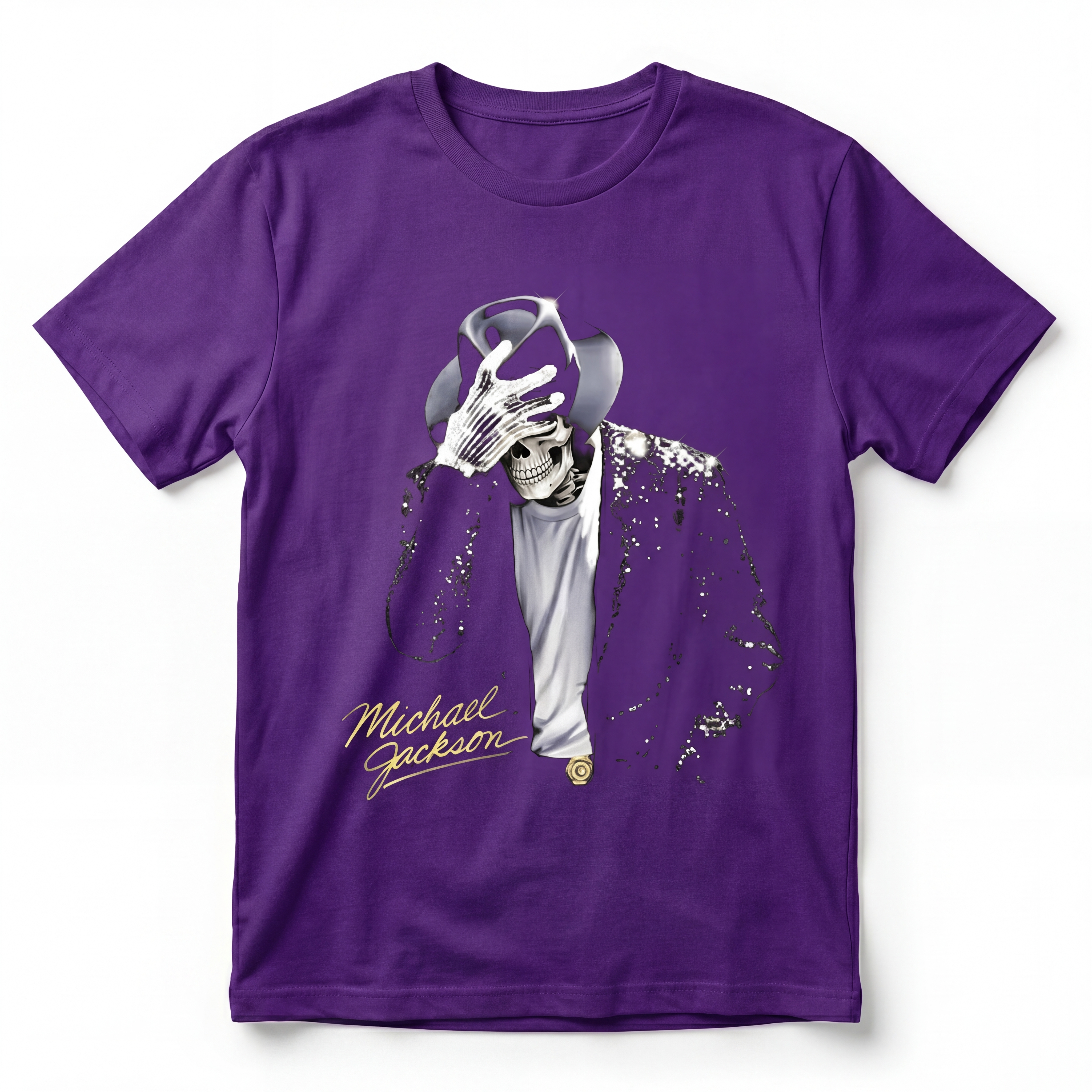 Dorawear™ Michael Jackson Iconic Pose With Glove And Hat T Shirt 100% cotton