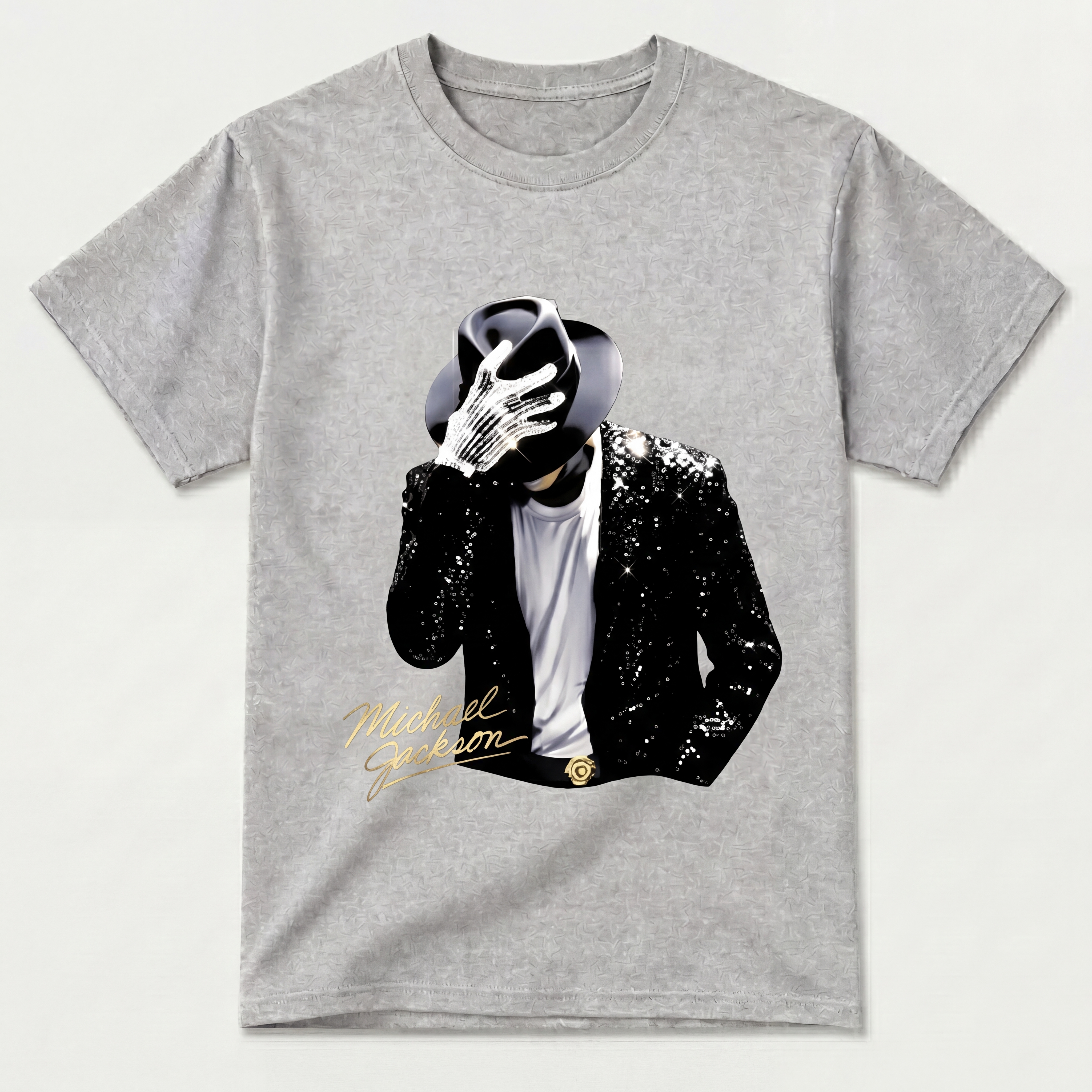 Dorawear™ Michael Jackson Iconic Pose With Glove And Hat T Shirt 100% cotton