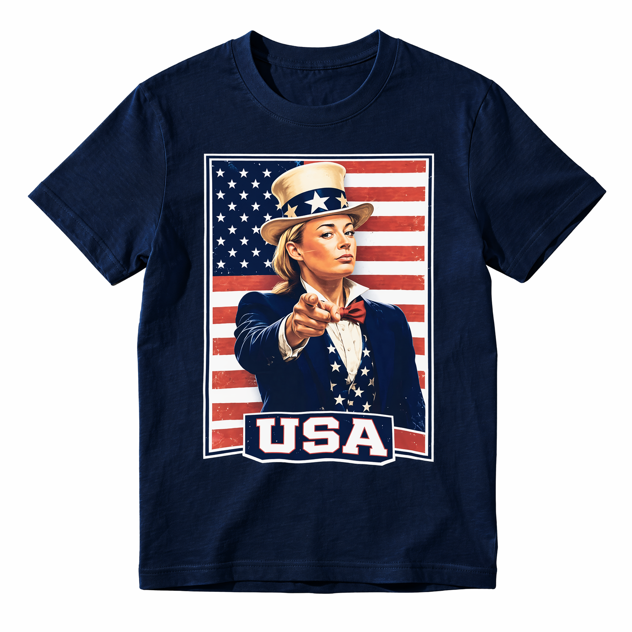 Sophie Cunningham American Flag Pointing Finger Women’s Basketball Fan  Retro Tshirt 