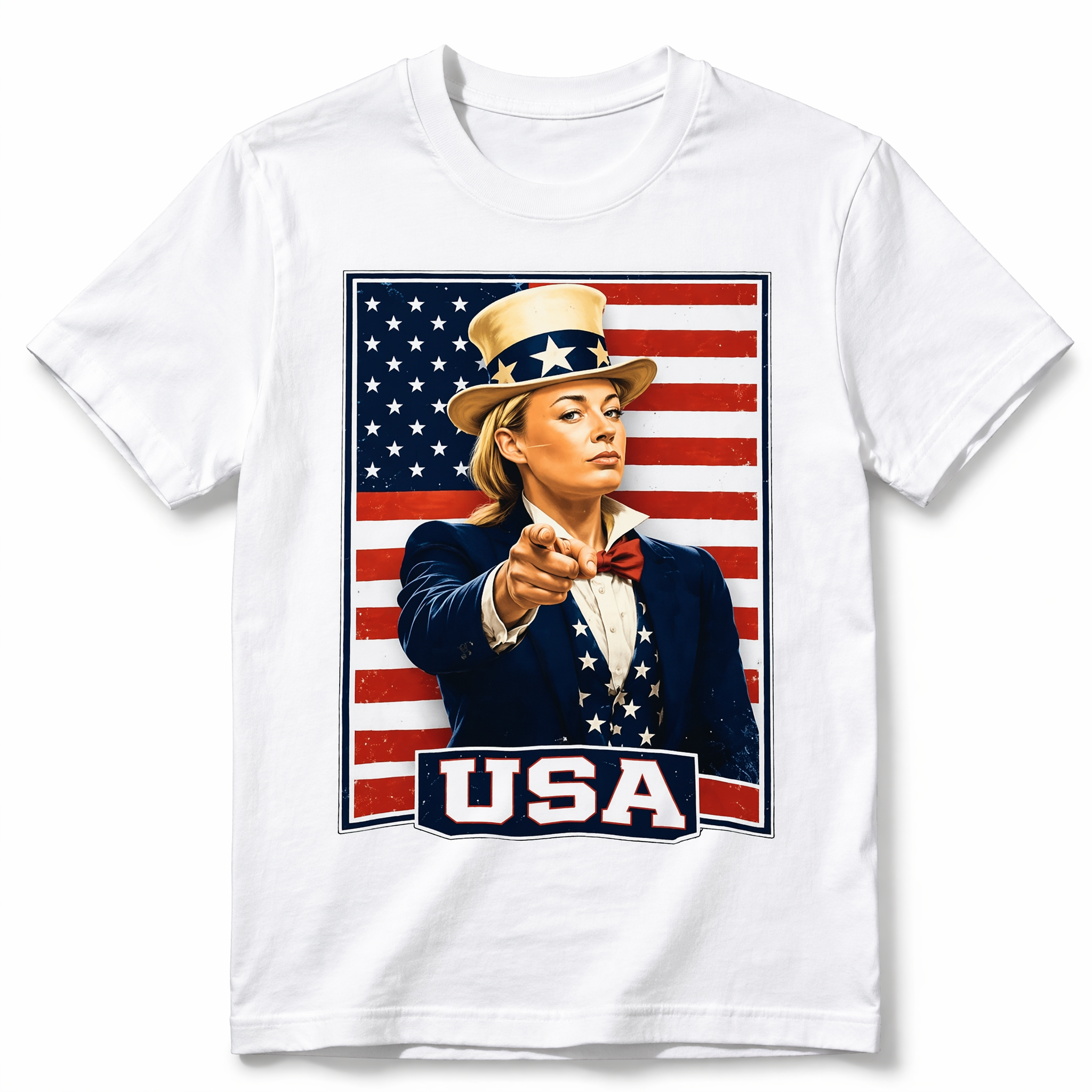 Sophie Cunningham American Flag Pointing Finger Women’s Basketball Fan  Retro Tshirt 