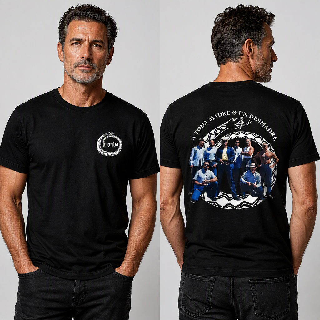 "A Toda Madre O Un Desmadre"- Vintage Chicano Homies T-shirt