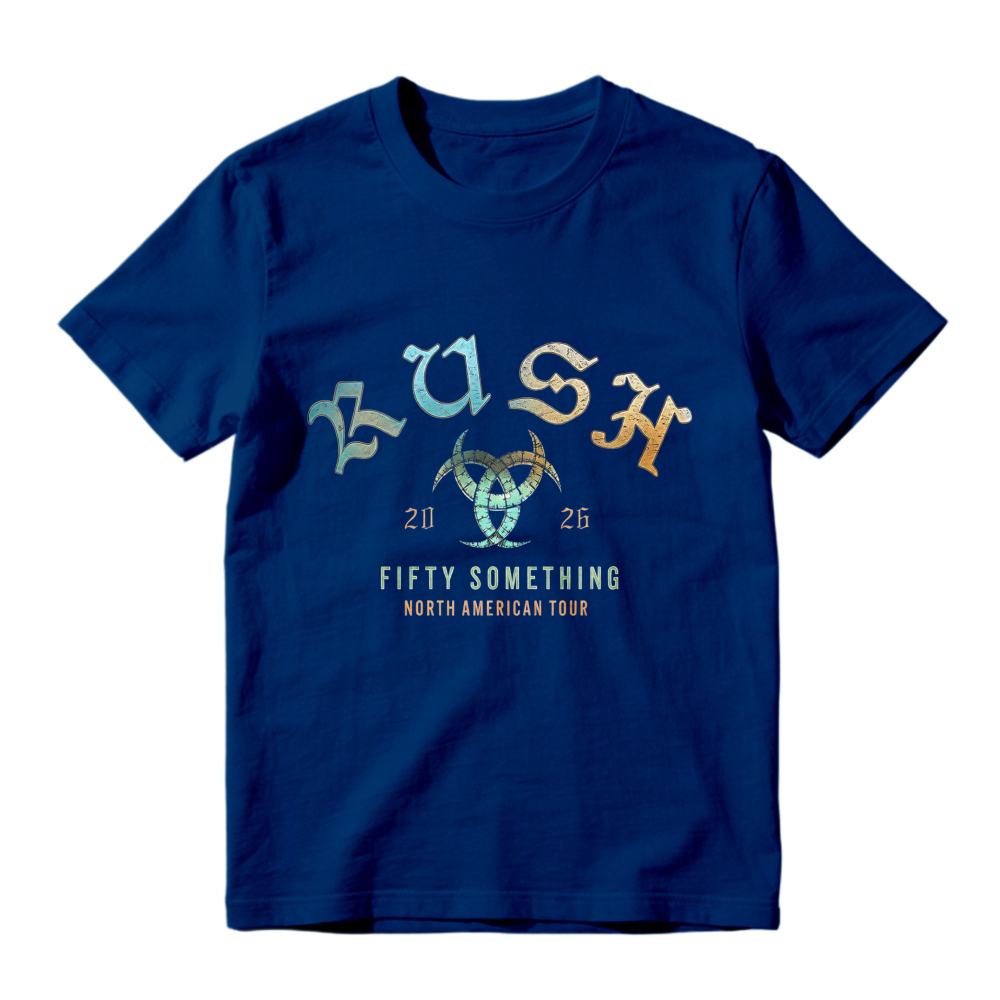 Rush Fifty Something North American Tour 2026 T-shirt