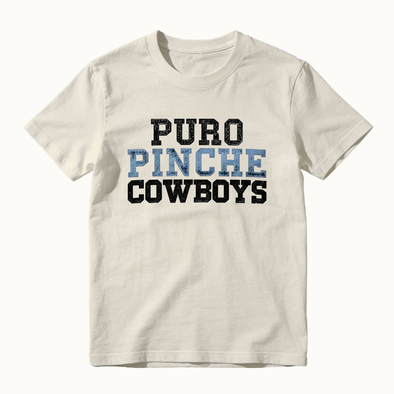 Puro Pinche Cowboys Men's Cotton T-Shirt