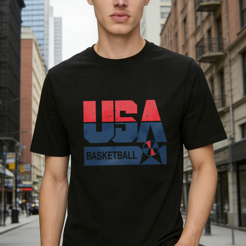 Dorawear™ Usa Basketball Logo Unisex Classic T-shirt