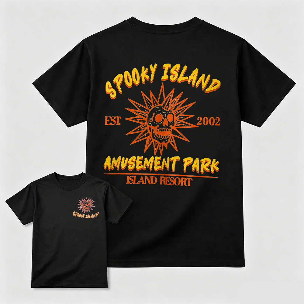 Spooky Island Amusement Park T-Shirt