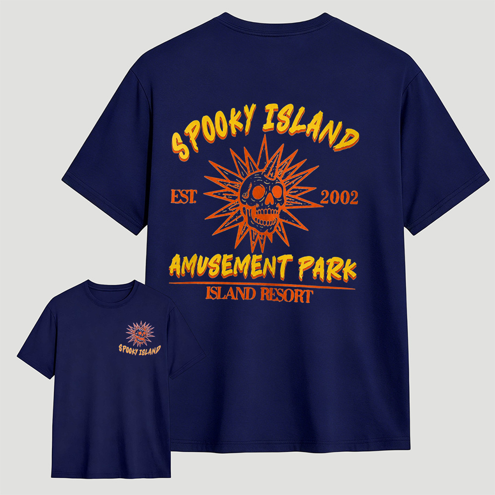 Spooky Island Amusement Park T-Shirt