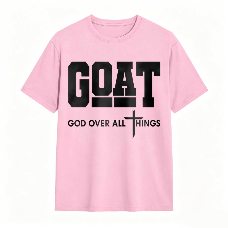 GOAT (“God Over All Things”) graphic T-shirt
