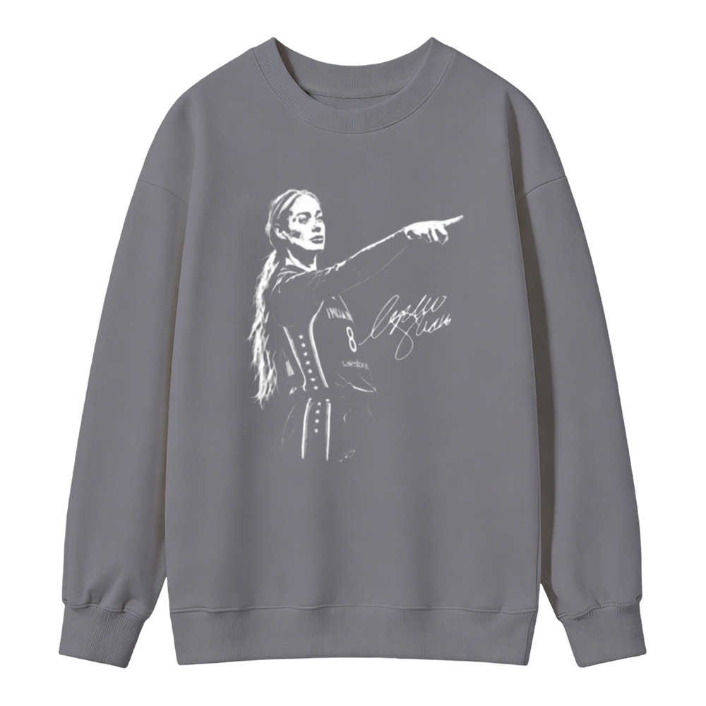 Alexa Bliss Pointing Gesture Signature Graphic Sweatshirt