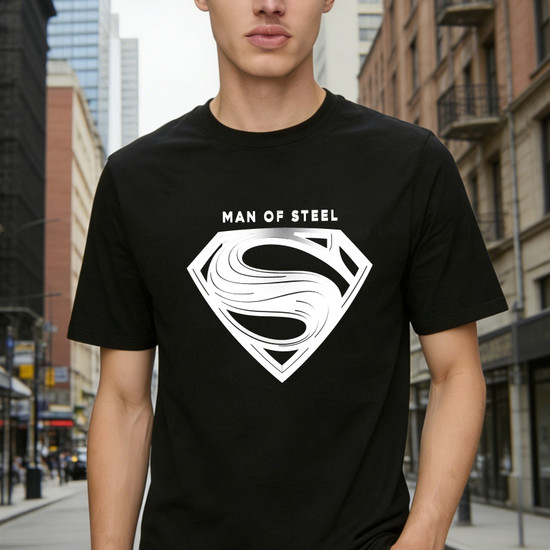 Man Of Steel Superman Logo Unisex Classic T-shirt
