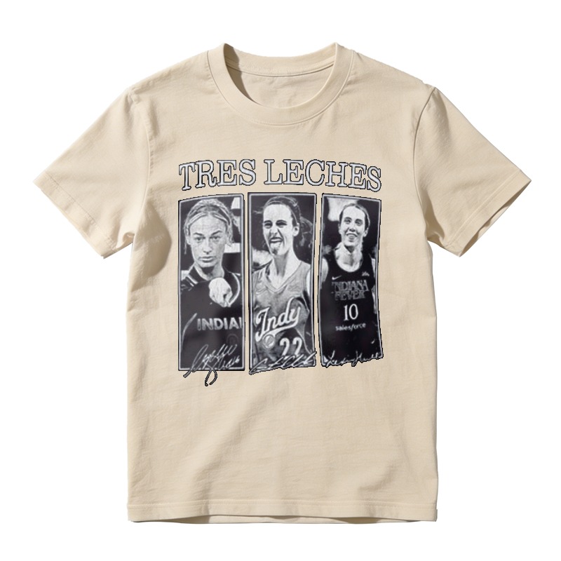 Tres Leches Basketball Players Vintage Graphic Unisex Classic T-shirt