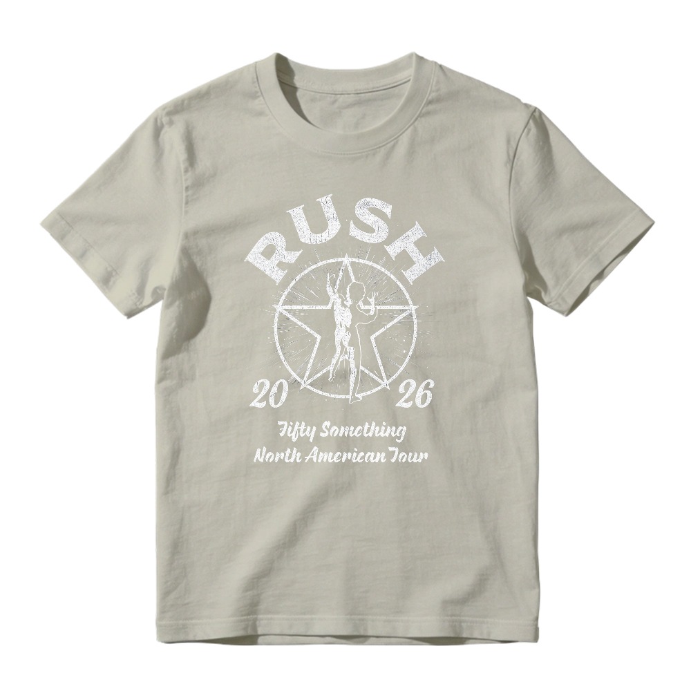 Rush 2026 Fifty Something North American Tour Star Man Graphic T-shirt