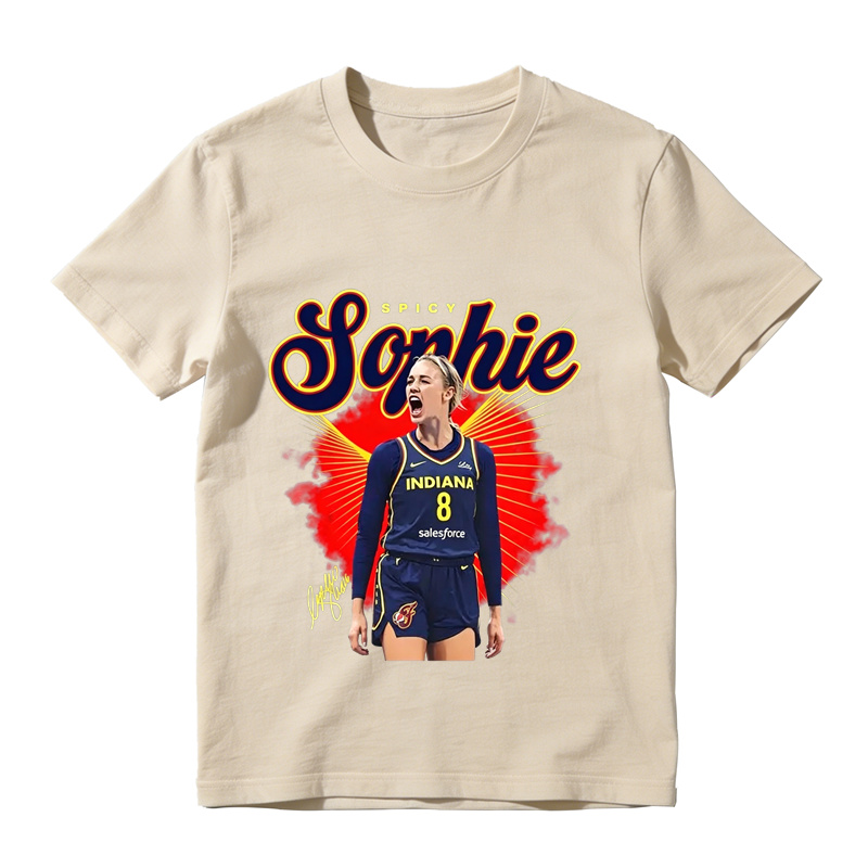 Vintage Sophie Cunningham Basketball Graphic T-Shirt for Sports Fans