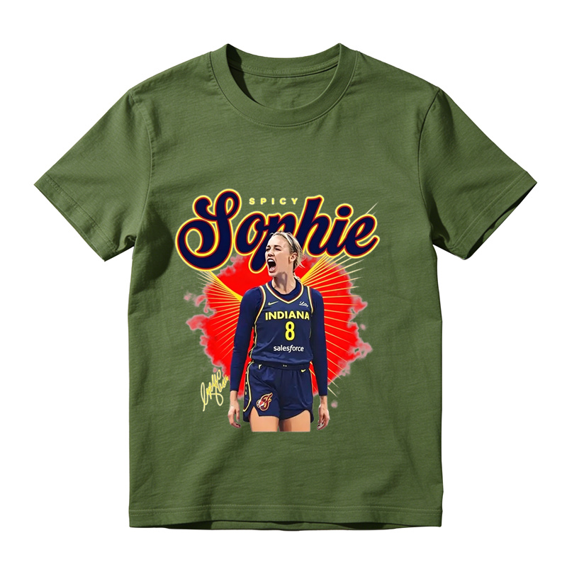 Vintage Sophie Cunningham Basketball Graphic T-Shirt for Sports Fans
