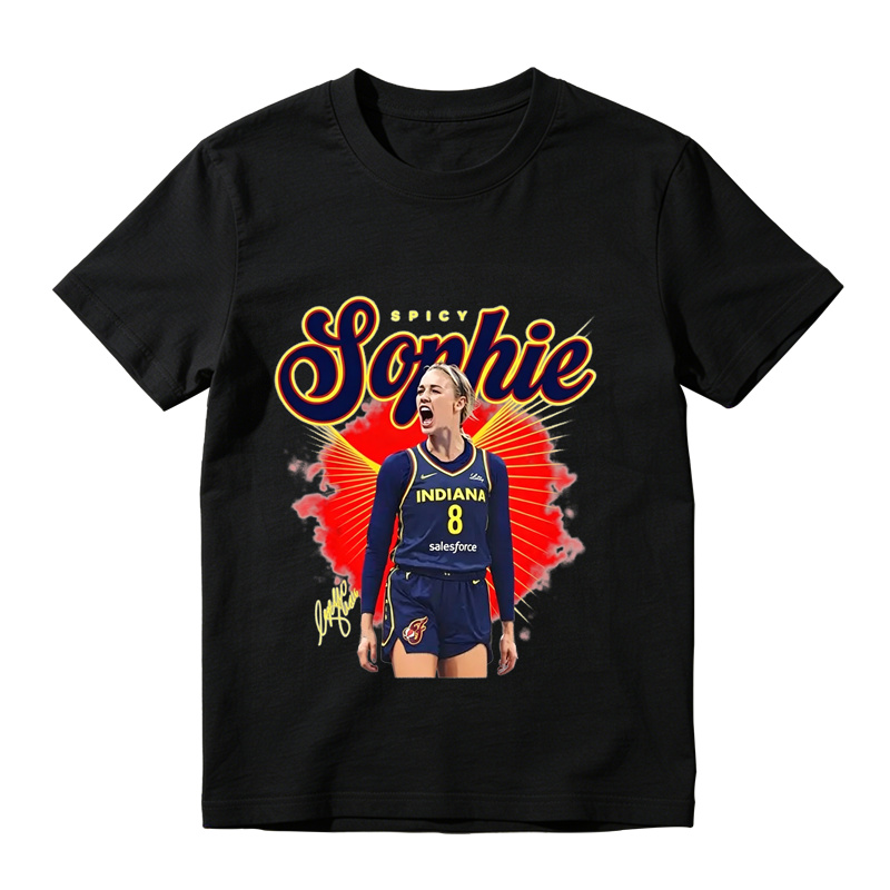 Vintage Sophie Cunningham Basketball Graphic T-Shirt for Sports Fans