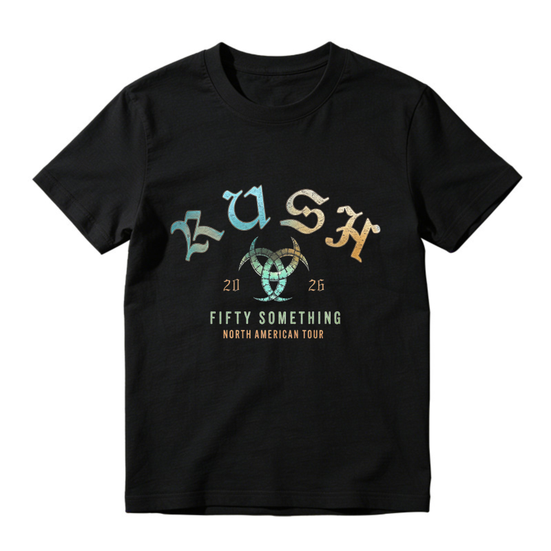 Rush Fifty Something North American Tour 2026 T-shirt