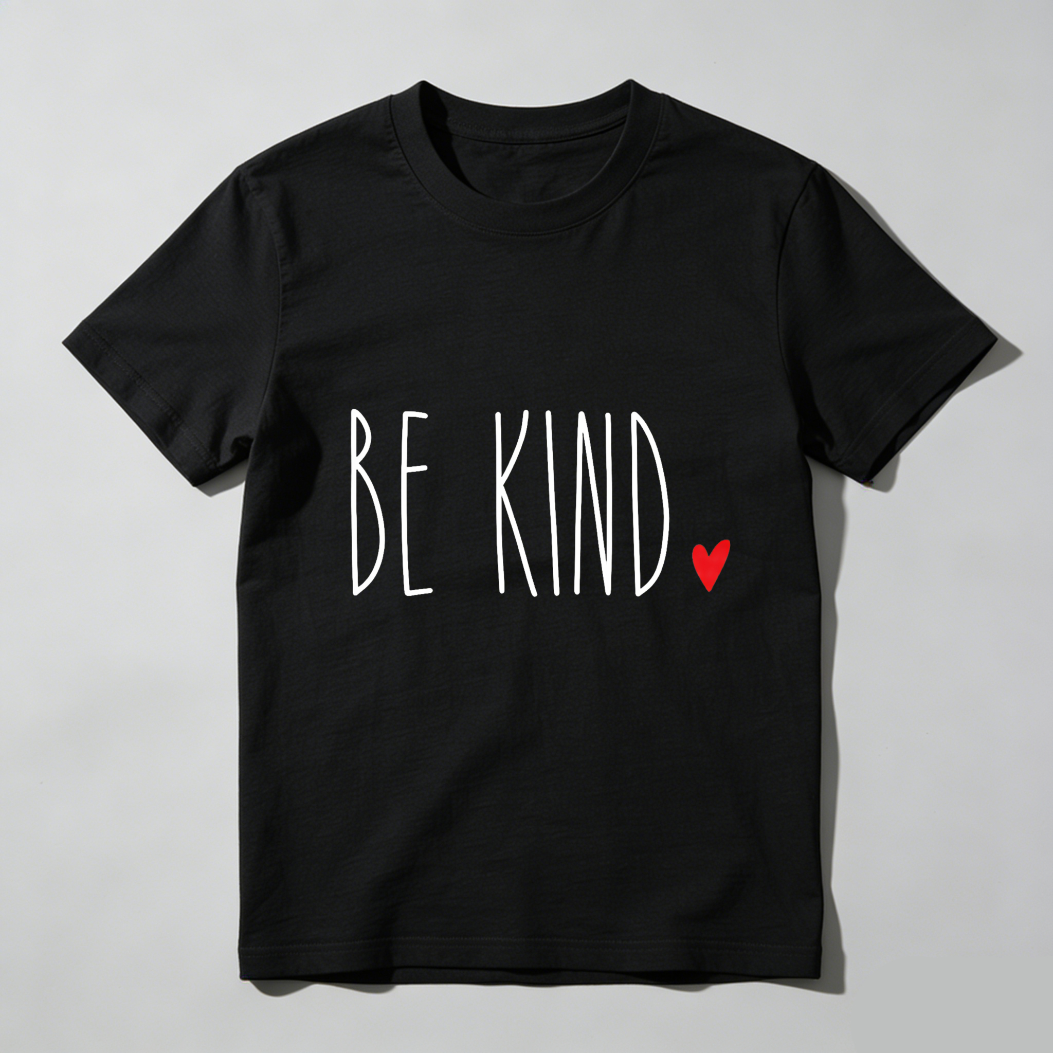 Dorawear™Be Kind With Red Heart Symbol T Shirt-Dorawear