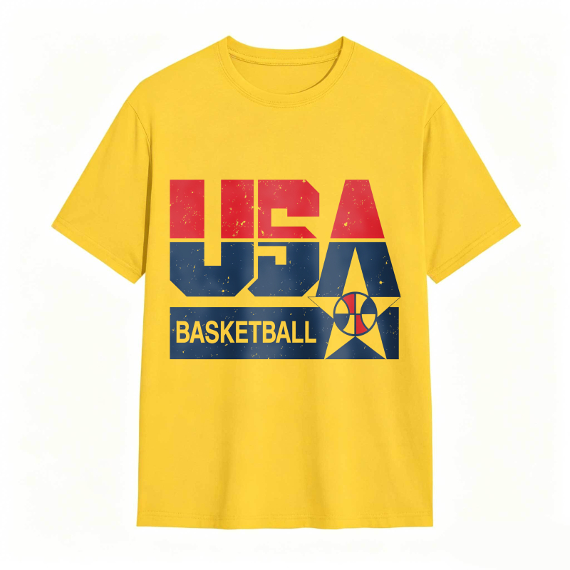 Dorawear™ Usa Basketball Logo Unisex Classic T-shirt