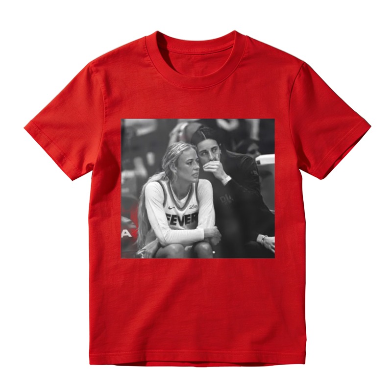 Basketball Players Sideline Moment Black And White Photo Unisex Classic T Shirt