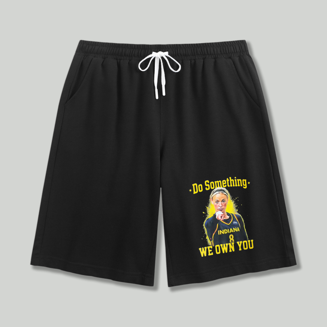 Do Something We Own You Indiana Basketball Player Graphic Shorts