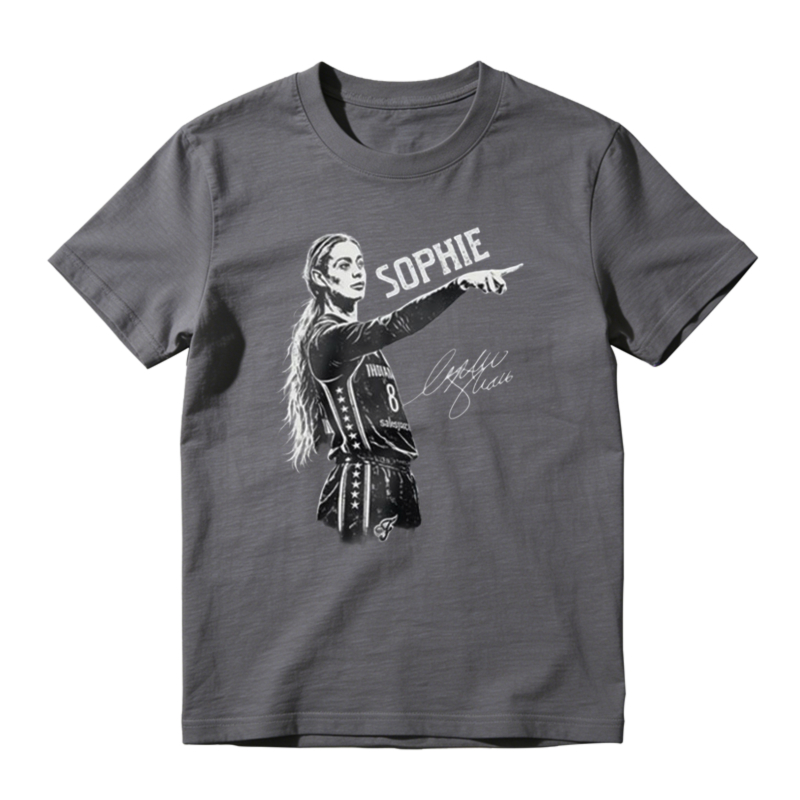 Sophie Cunningham Basketball Player Sketch Art Unisex Classic T-shirt