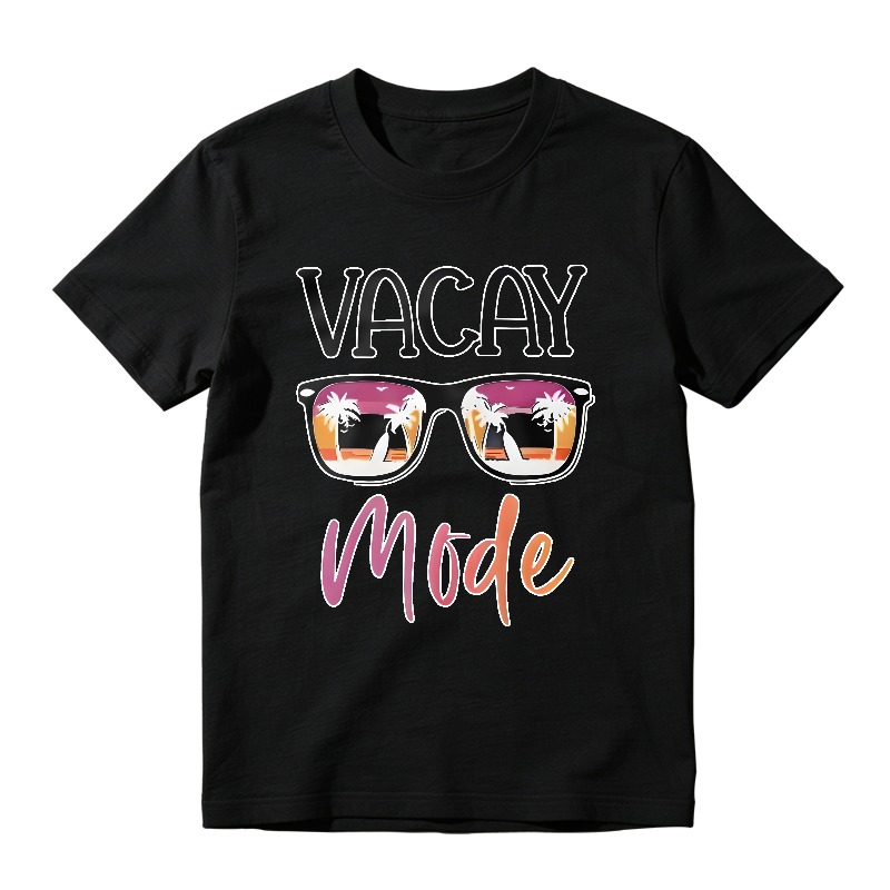 Vacay Mode Sunglasses With Palm Trees T-shirt
