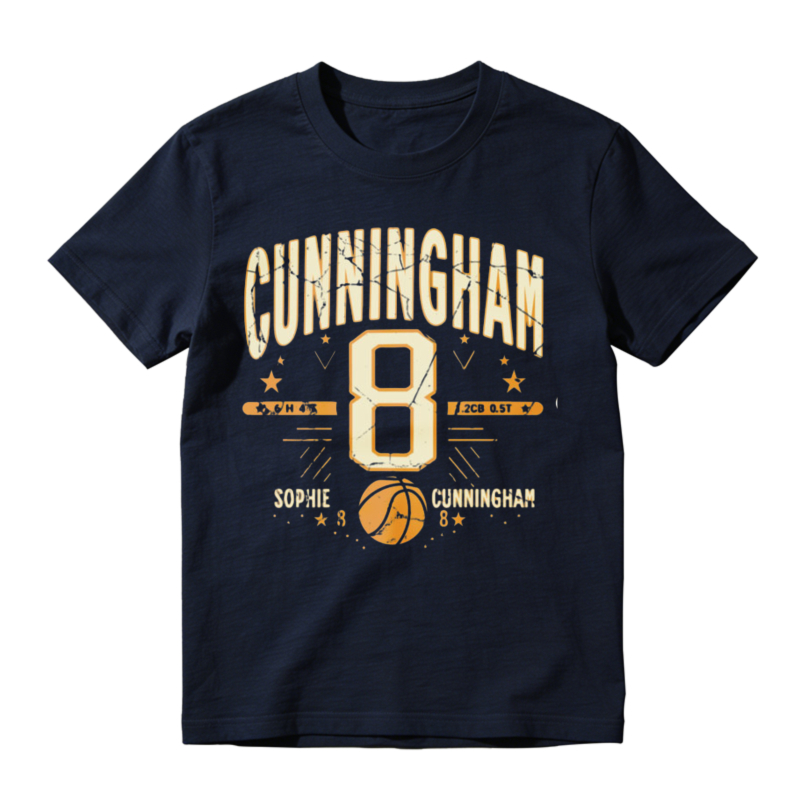 Cunningham Number 8 Basketball Player Name Jersey Style Unisex Classic T-shirt