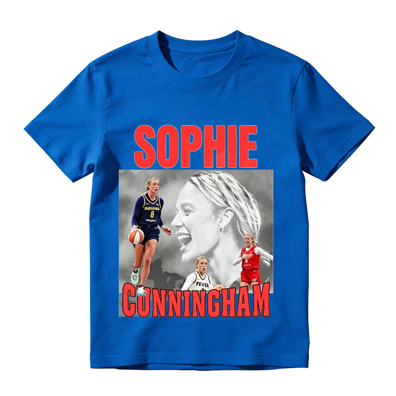 Sophie Cunningham Signature Basketball Graphic Tee, Vintage Sports Shirt