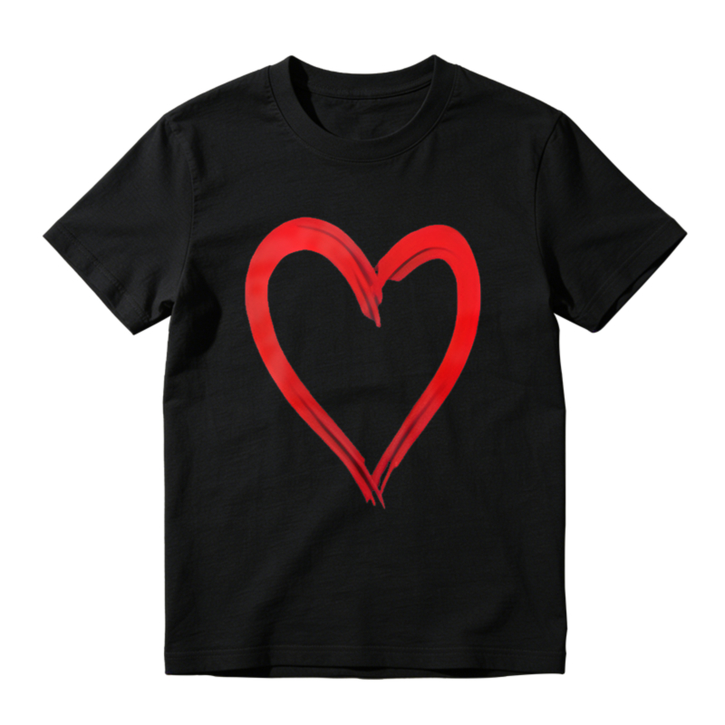 Heart Design T-shirt