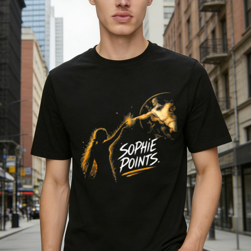 Sophie Points Basketball Player Silhouette Unisex Classic T-shirt
