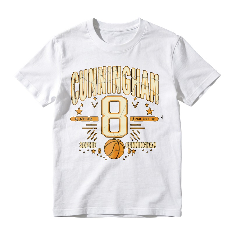Cunningham Number 8 Basketball Player Name Jersey Style Unisex Classic T-shirt