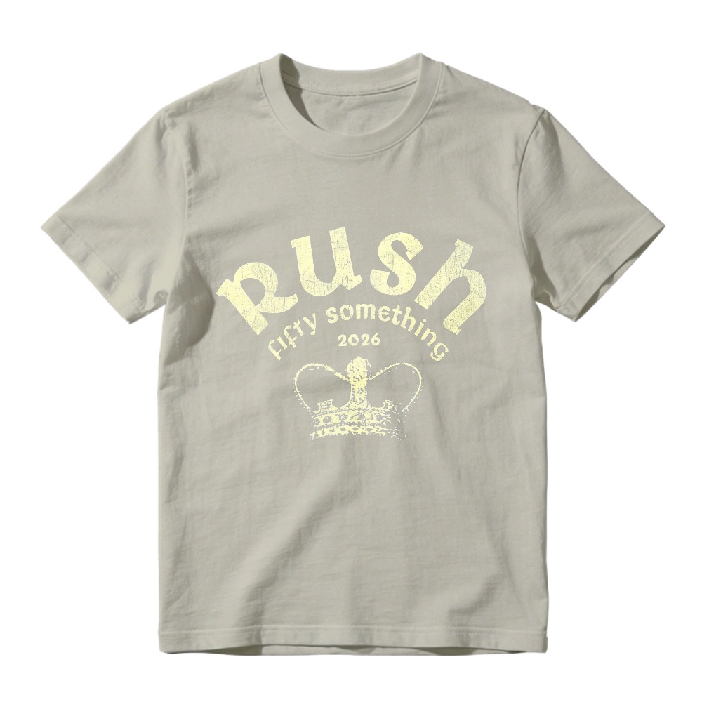 Rush Fifty Something 2026 Crown Graphic T-shirt